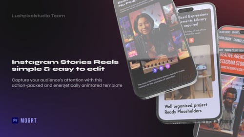 Clean Mobile Story and Reel Templates for Social Media