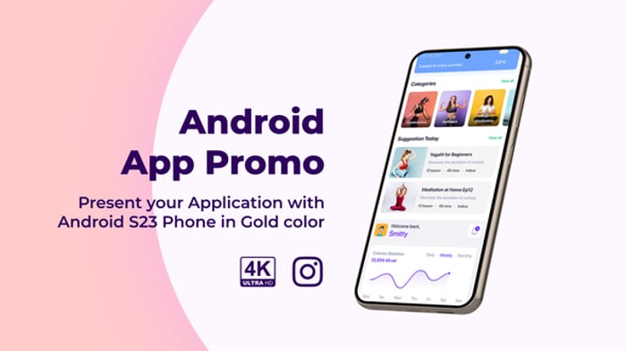 Android App Promo 2 in 1, Product Promo ft. android phone & android ...