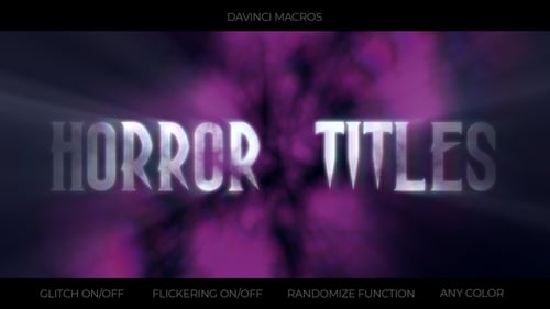 Horror Titles