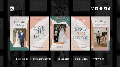 Carretes de Instagram para bodas románticas