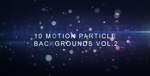 Dynamic Glowing Particle Backgrounds Pack