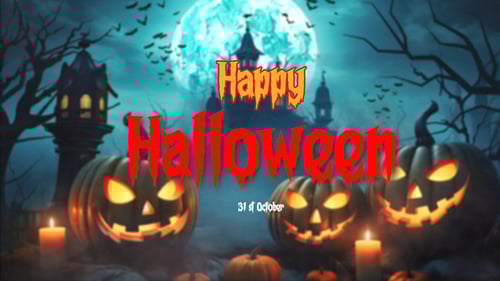 Happy Halloween Intro MOGRT