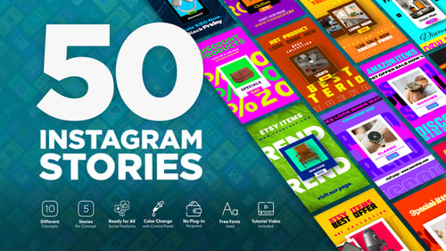 Animated E-commerce Sales Instagram Stories Pack