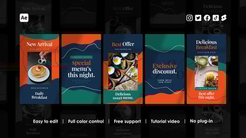 Restaurant Instagram Stories