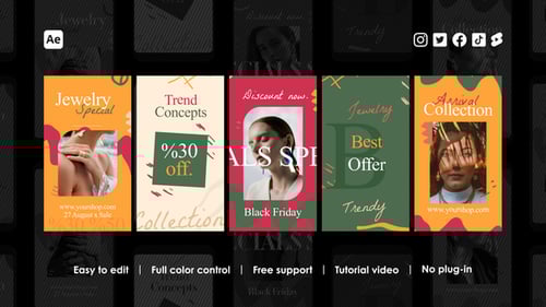 Modern Instagram Reels Template for Engaging Social Media Content