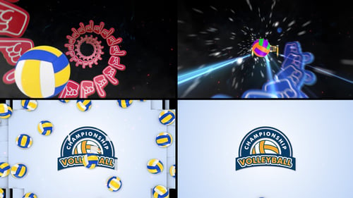 Volleyball Logo Reveal 5