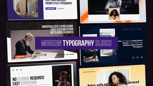 Modern Typography Slides