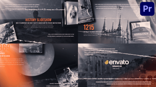 Historical Photography Slideshow for Premiere Pro