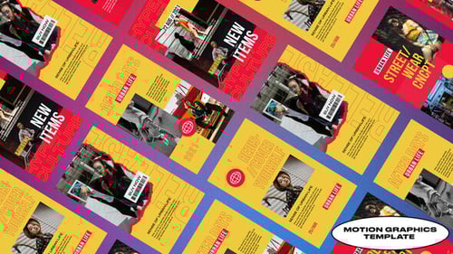 Dynamic Urban Streetwear Stories for Social Media