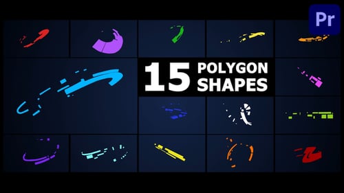 Polygon Shapes | Premiere Pro MOGRT
