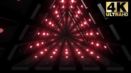 5 Triangle Led Tunnel Pack 4K