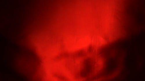 Red Cloth Undulating Abstract Background