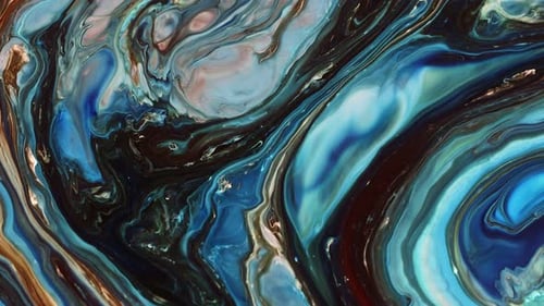 Diffusion de peinture alimentaire abstraite Art 02