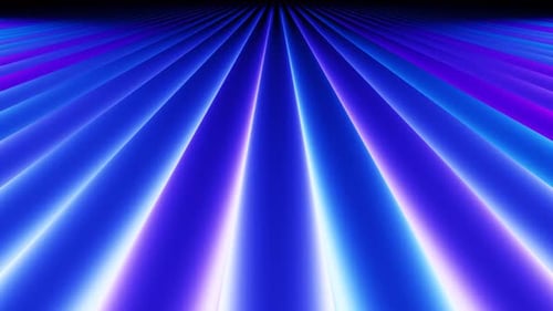 Blaue und lila Neonpfeifen Vj Loop Animation
