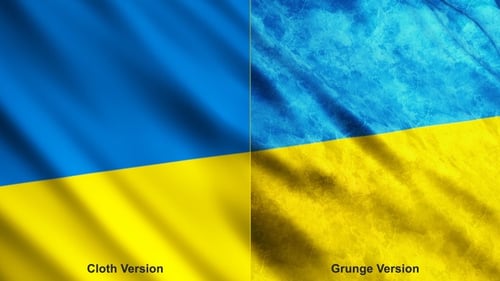 Flaggen der Ukraine