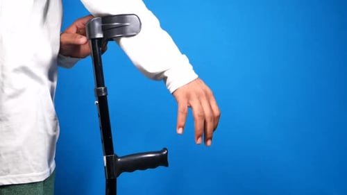 Forearm Crutch Close Up Medical Device