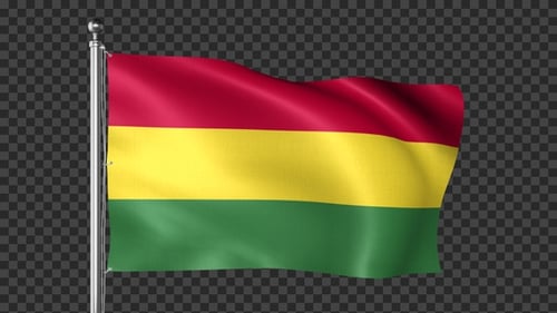Flagge Boliviens
