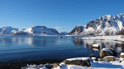 Sea And The Nothern Mountains 2