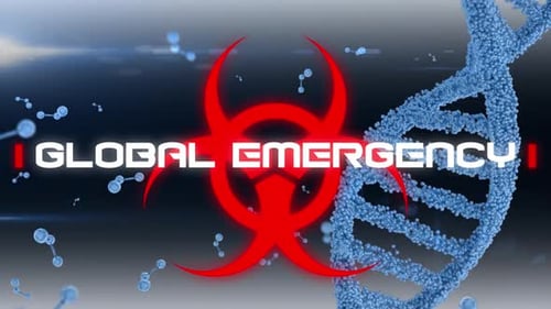 Coronavirus Covid19 concept animation