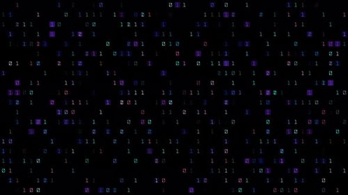 Digit Numbers Background