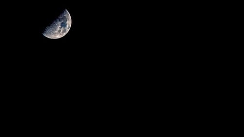 Mond-Zeitraffer