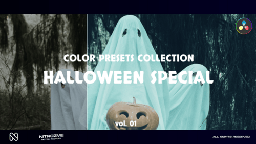 Halloween Special LUT Vol. 01 for DaVinci Resolve