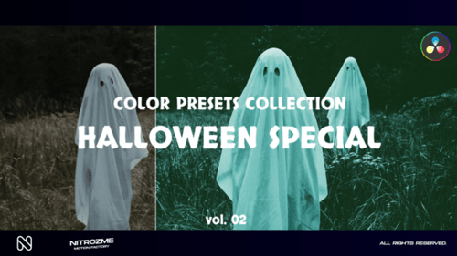 Halloween Cinematic Color Presets for Spooky Video Projects