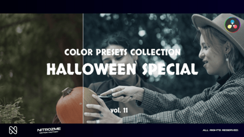 Halloween Special LUT Vol. 11 for DaVinci Resolve
