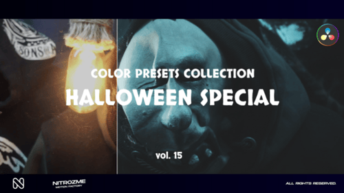 Halloween Special LUT Vol. 15 for DaVinci Resolve