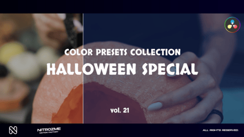 Halloween Special LUT Vol. 21 for DaVinci Resolve