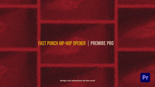 Abridor de Hip-Hop Fast Punch Premiere Pro