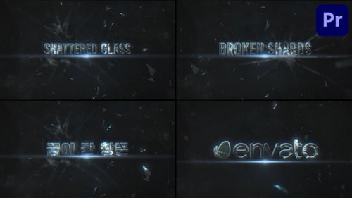 Shattered Opener for Premiere Pro
