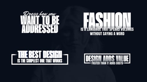 Shadow - Animated Titles | Premiere Pro