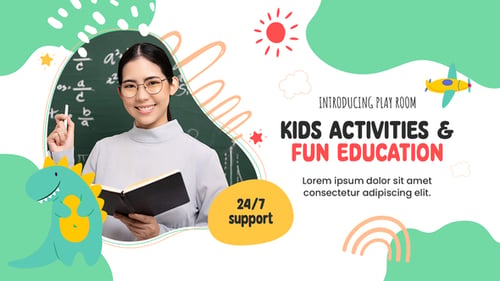Kids Slides Promo MOGRT