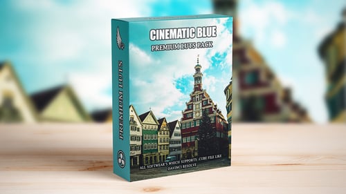 Travel Landscape Hollywood Film Look Moody Blue Drone LUTs Pack