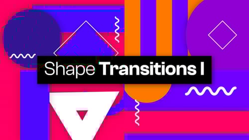 Dynamic Animated Shape Transitions Pack