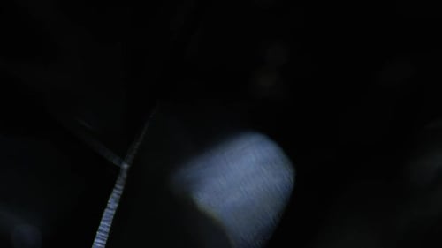Abstract Colorful Light Leak Effect on Black Background