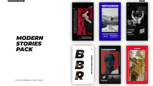 Modern Instagram Stories \ FCPX