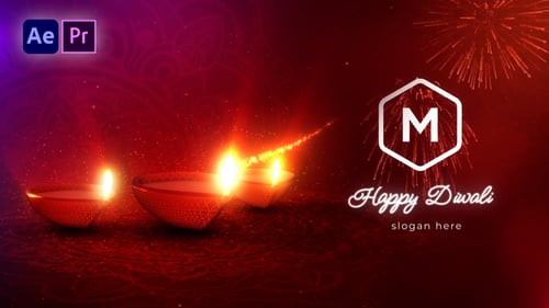 Diwali Festival Logo Reveal