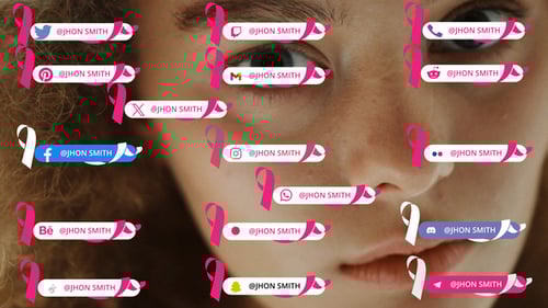 Breast Cancer Awareness Social Media Lower Thirds