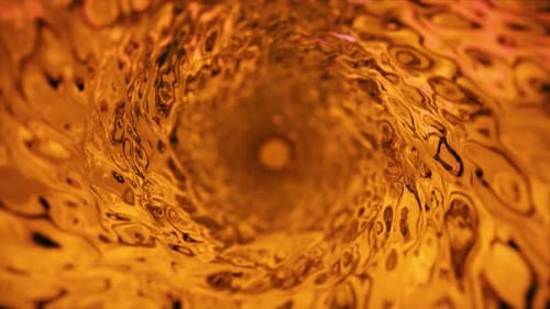 Abstract orange water background