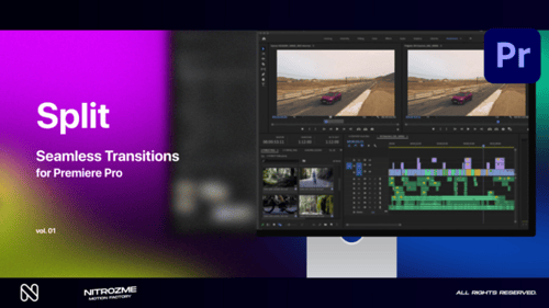 Dynamic Split Screen Transitions for Modern Video Edits