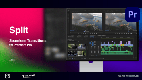 Split Transitions Vol. 02 for Premiere Pro
