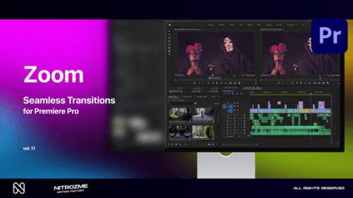 Zoom Seamless Transitions Band 11 für Premiere Pro