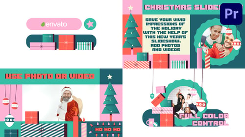 Christmas And New Year Slideshow for Premiere Pro