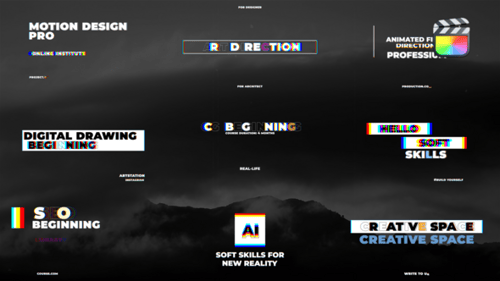 Rgb Rhythm Titles \ FCPX