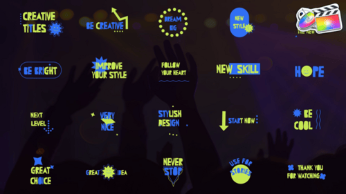 Creative Titles for FCPX