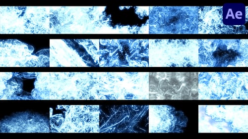 Magic Energy Seamless Transitions for After Effects