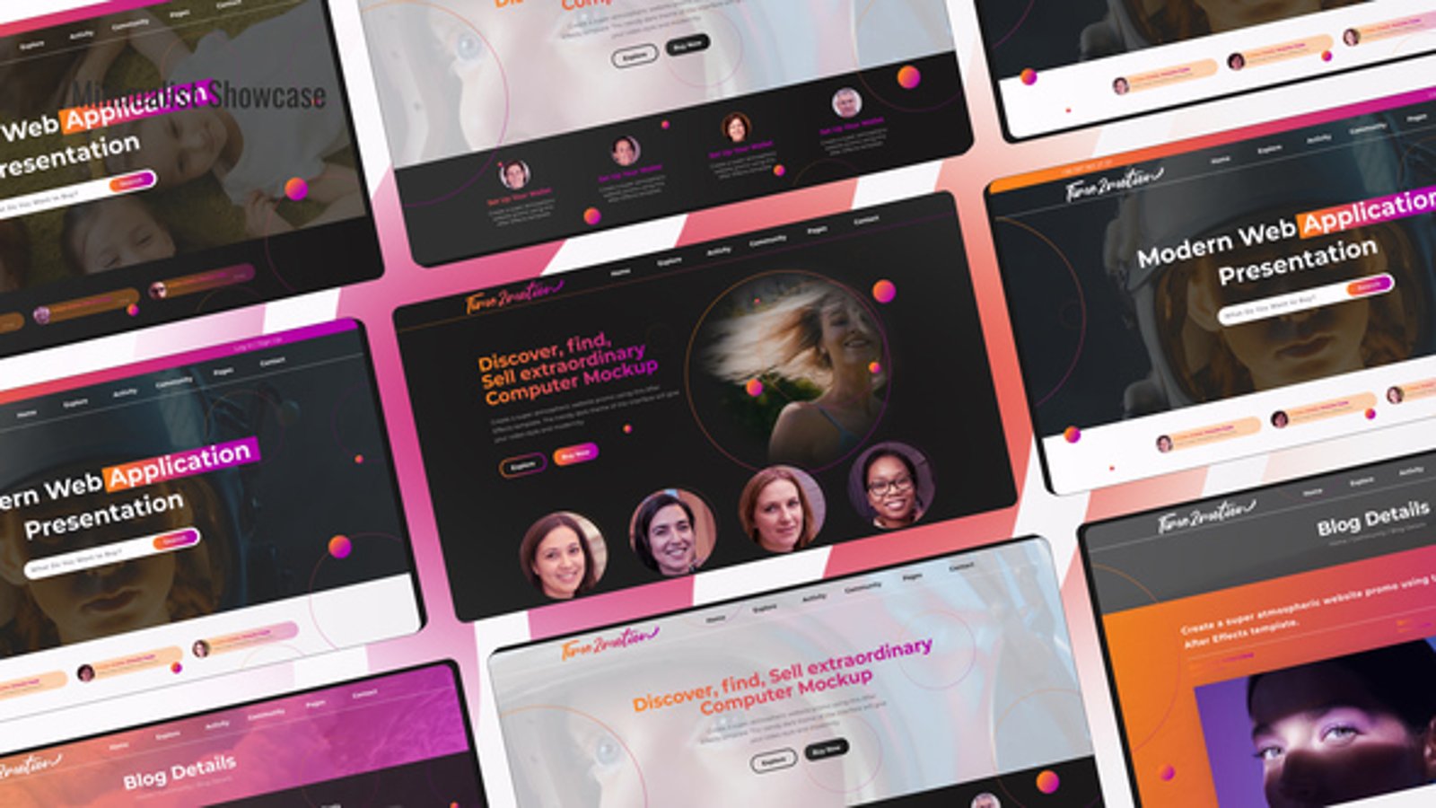 Website Screen Promo, Product Promo ft. website promo reel & website ...