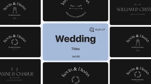 Títulos de boda Vol. 06